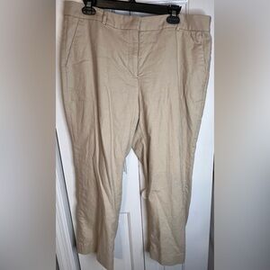 J. Crew Factory linen blend Kallie dress pants 16 petite